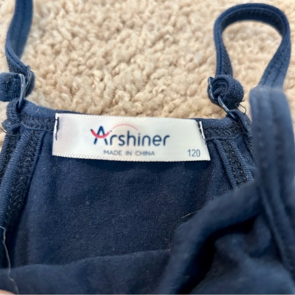 Girls‎ FP Hot Shot Mini Style Dress Amazon Skort Tshirt Dress Navy Size 7 - Picture 6 of 8